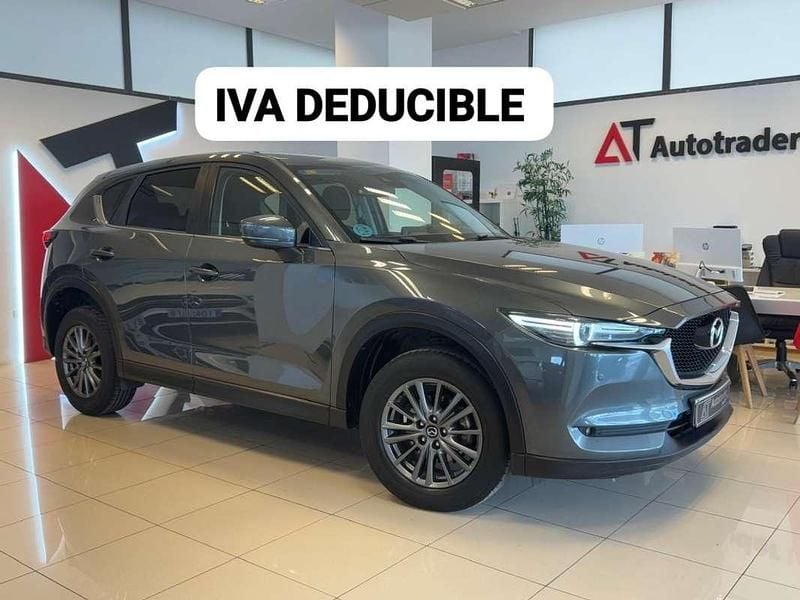 Usado Mazda CX-5 150 CV (110 kW) 2018 Gris SUV