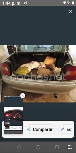 Usado Rover 600 115 CV (84 kW) 1998 Gris / plata Berlina