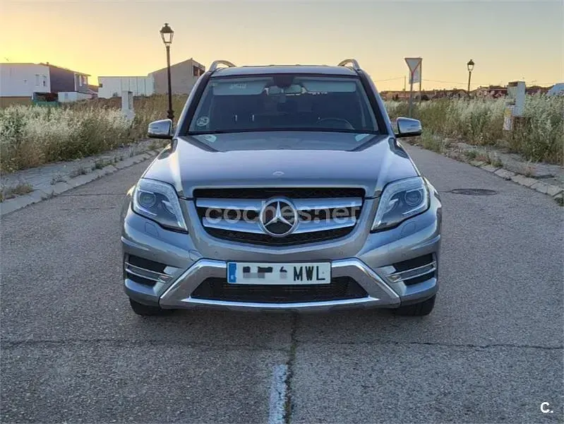 Usado Mercedes GLK350 265 CV (194 kW) 2015 Gris / plata SUV