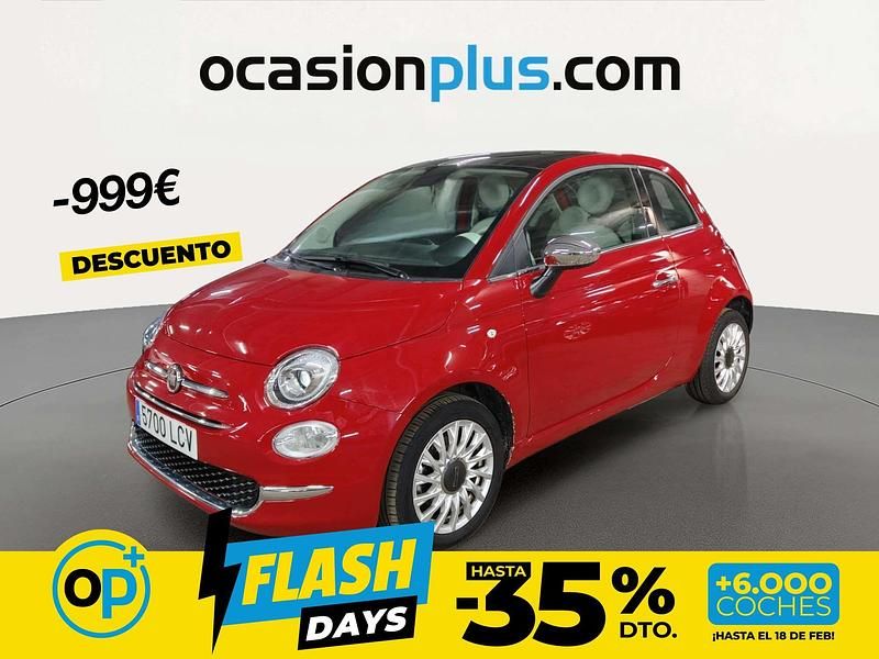Usado Fiat 500 Lounge 69 CV (50 kW) 2019 Rojo Utilitario