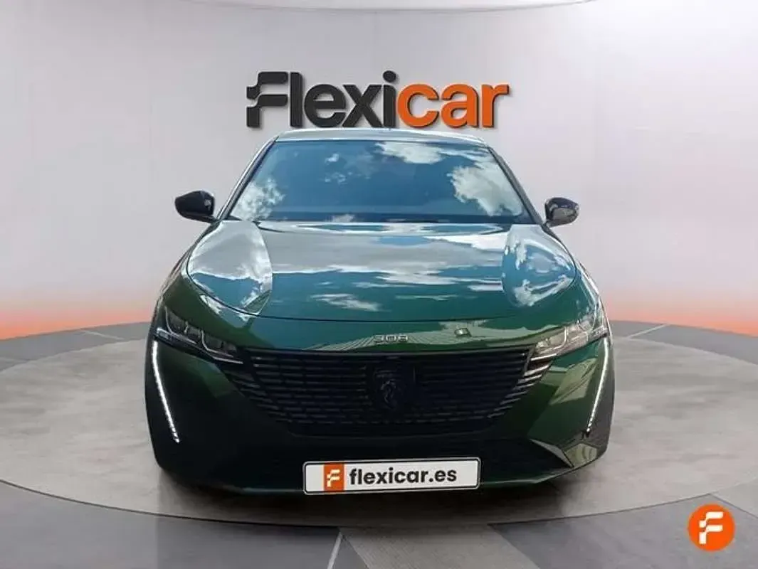 Usado Peugeot 308 Active 131 CV (96 kW) 2024 Verde Utilitario