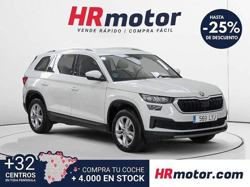 Usado Skoda Kodiaq Ambition 150 CV (110 kW) 2022 Blanco SUV