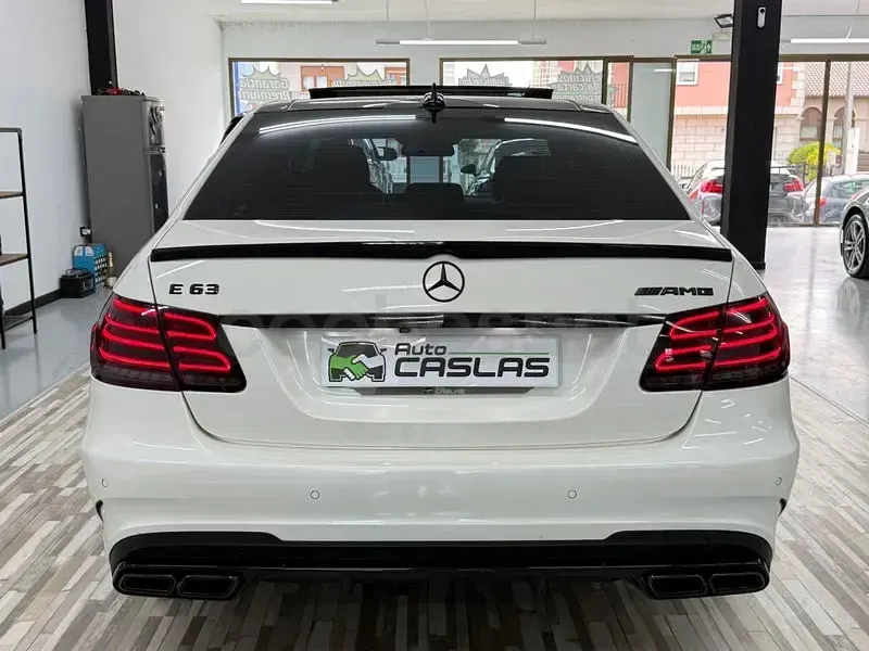 Usado Mercedes E63 AMG AMG 558 CV (410 kW) 2014 Blanco Berlina