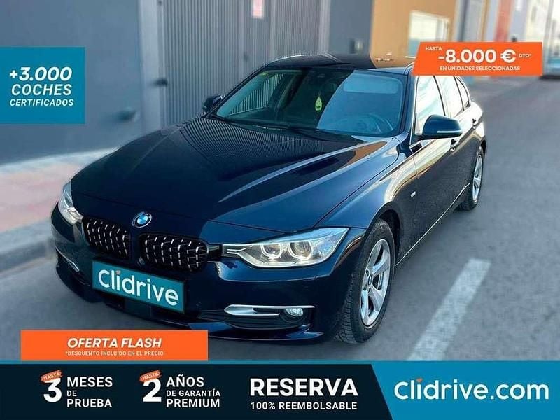 Azul Usado 2014 BMW 320 Efficient Dynamics Berlina | 13.990 € (Precio justo) - Imagen 1/3