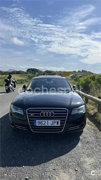 Usado Audi A8 250 CV (183 kW) 2011 Negro Berlina