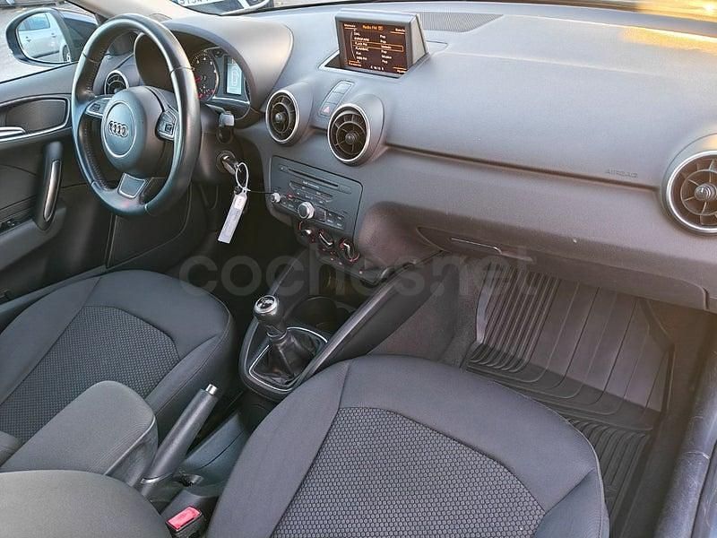 Usado Audi A1 Sportback 86 CV (63 kW) 2015 Negro Utilitario