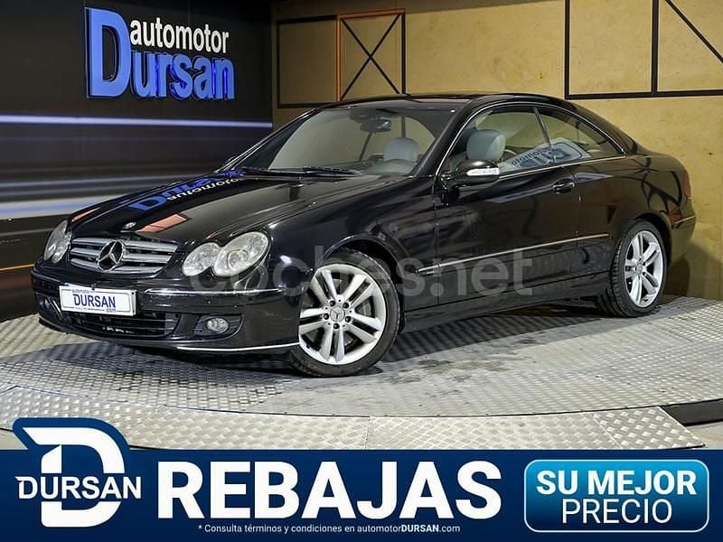Negro Usado 2006 Mercedes CLK350 Avantgarde Coupe | 9990 € (Precio justo) - Imagen 1/4