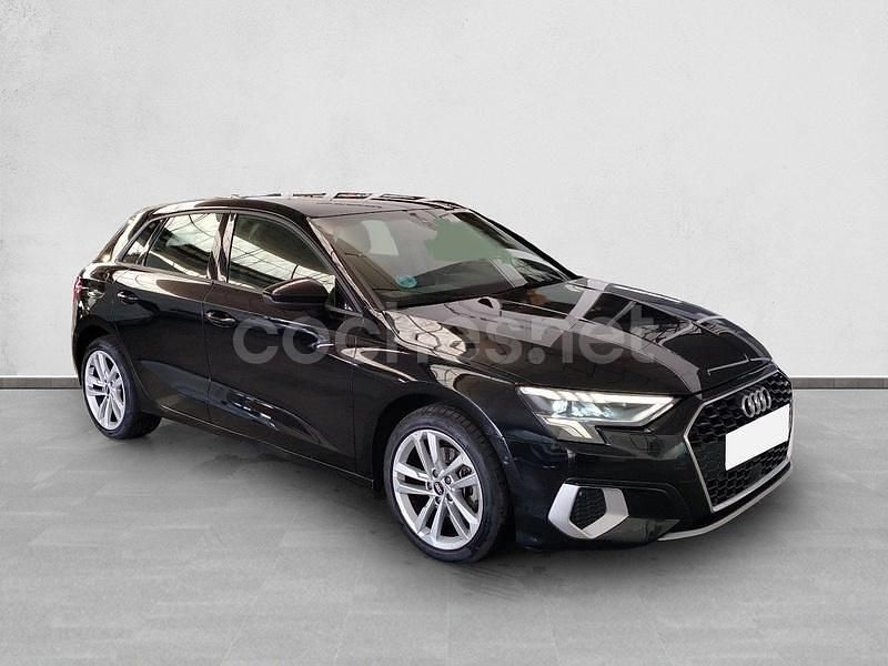 Usado Audi A3 Advanced Plus 116 CV (85 kW) 2021 Negro Berlina