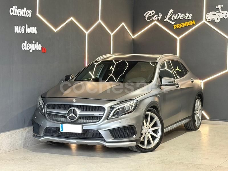 Usado Mercedes GLA45 AMG AMG Edition 1 360 CV (264 kW) 2015 Gris / plata SUV