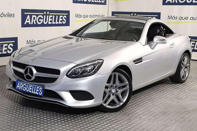 Usado Mercedes SLC200 245 CV (180 kW) 2016 Gris Descapotable