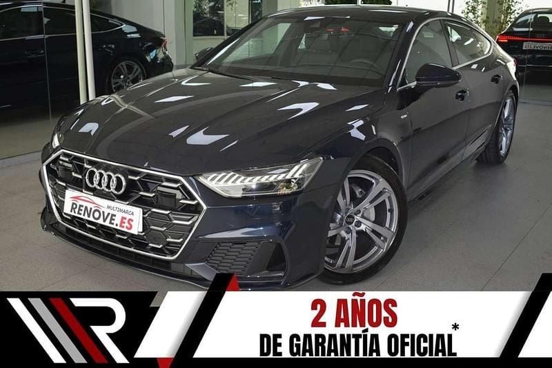 Azul Usado 2024 Audi A7 Sportback S-Line Utilitario | 63.500 € - Imagen 1/4
