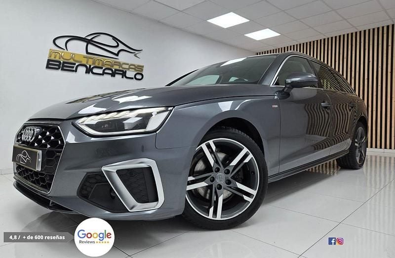 Gris Usado 2020 Audi A4 S-Line Familiar | 27.500 € (Precio justo) - Imagen 1/4