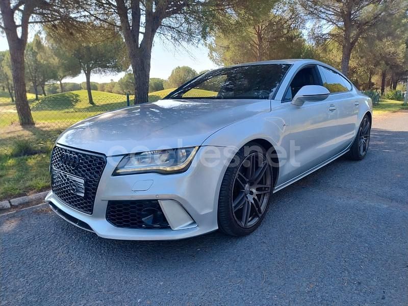 Gris / plata Usado 2012 Audi A7 Sportback S-Line Utilitario | 16.995 € (Precio justo) - Imagen 1/4