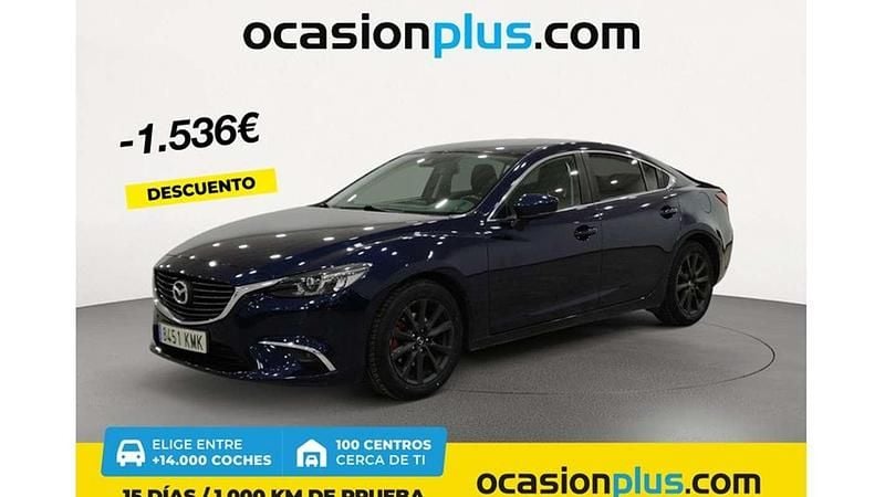 Azul Usado 2018 Mazda 6 Style Berlina | 15.364 € (Precio justo) - Imagen 1/4
