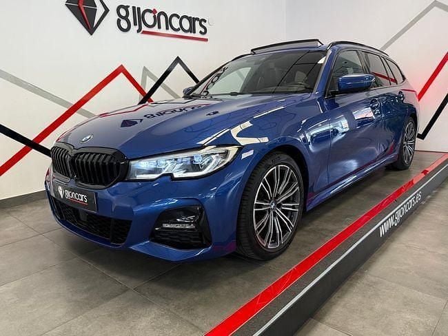 Usado BMW 320e M Sport 190 CV (139 kW) 2021 Azul Familiar