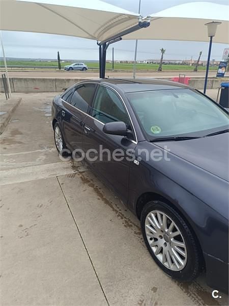 Usado Audi A6 140 CV (102 kW) 2008 Gris / plata Berlina