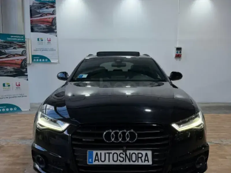 Usado Audi A6 Competition 326 CV (239 kW) 2017 Negro Familiar