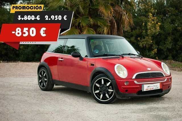 Rojo Usado 2003 Mini ONE Utilitario | 2950 € (Precio justo) - Imagen 1/4