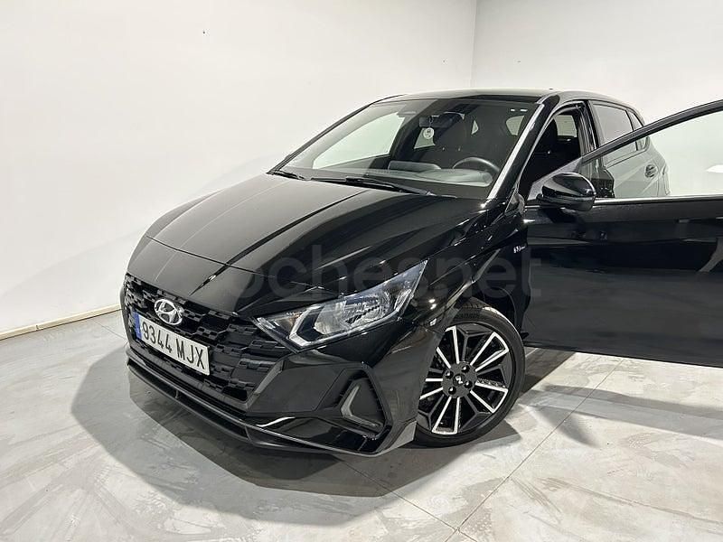 Usado Hyundai i20 N Line 84 CV (61 kW) 2023 Negro Utilitario