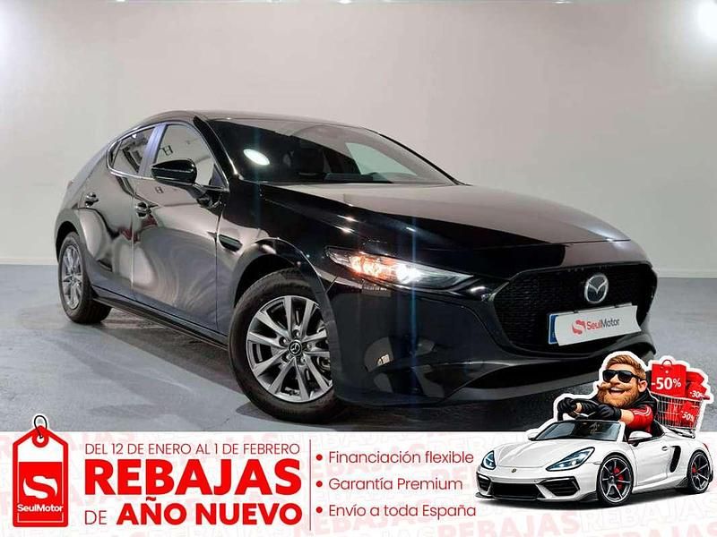 Negro Usado 2021 Mazda 3 Utilitario | 17.999 € (Buen precio) - Imagen 1/4