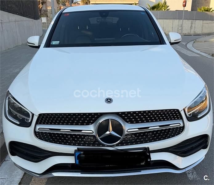 Usado Mercedes GLC300e 306 CV (225 kW) 2022 Blanco Coupe
