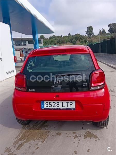 Usado Citroën C1 72 CV (52 kW) 2021 Rojo Utilitario