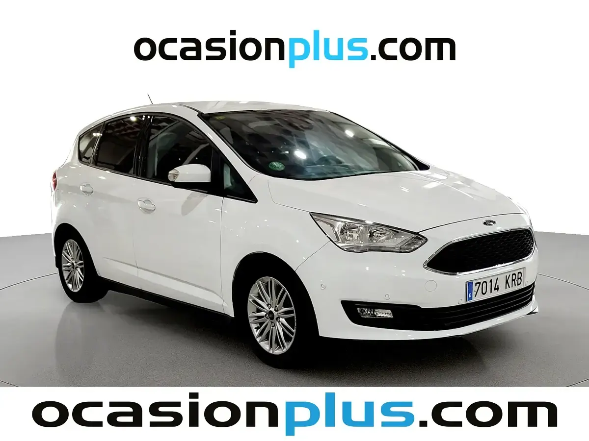 Usado Ford C-MAX Titanium 125 CV (91 kW) 2018 Blanco Monovolumen
