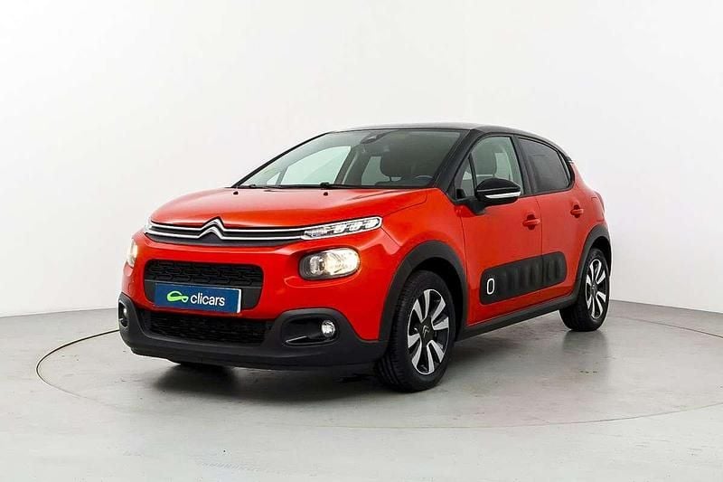 Usado Citroën C3 PureTech 82 CV (60 kW) 2018 Naranja Utilitario