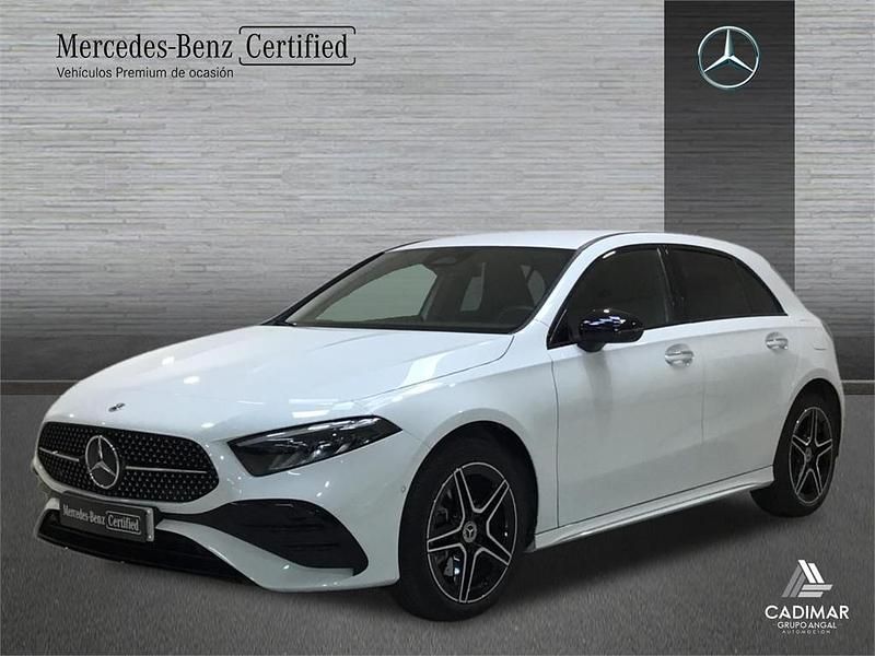 Blanco Usado 2024 Mercedes A250 AMG line Berlina | 35.900 € (Precio justo) - Imagen 1/4