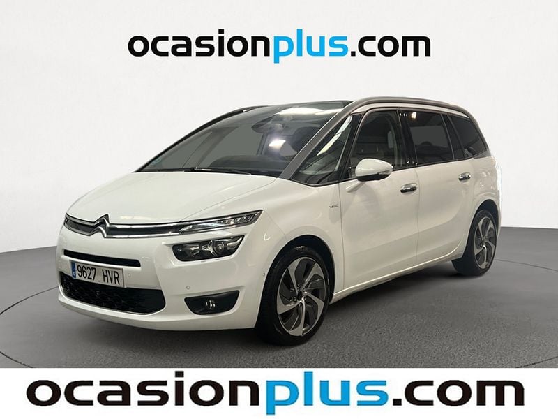 Blanco Usado 2014 Citroën Grand C4 Picasso Exclusive Monovolumen | 9350 € (Precio justo) - Imagen 1/4