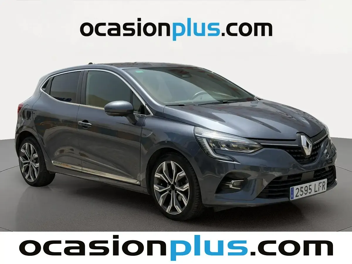 Usado Renault Clio Zen 101 CV (74 kW) 2020 Gris Utilitario