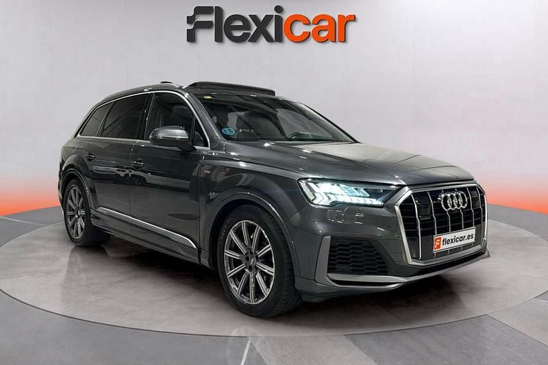 Gris Usado 2020 Audi Q7 Premium SUV | 41.990 € (Precio justo) - Imagen 1/4