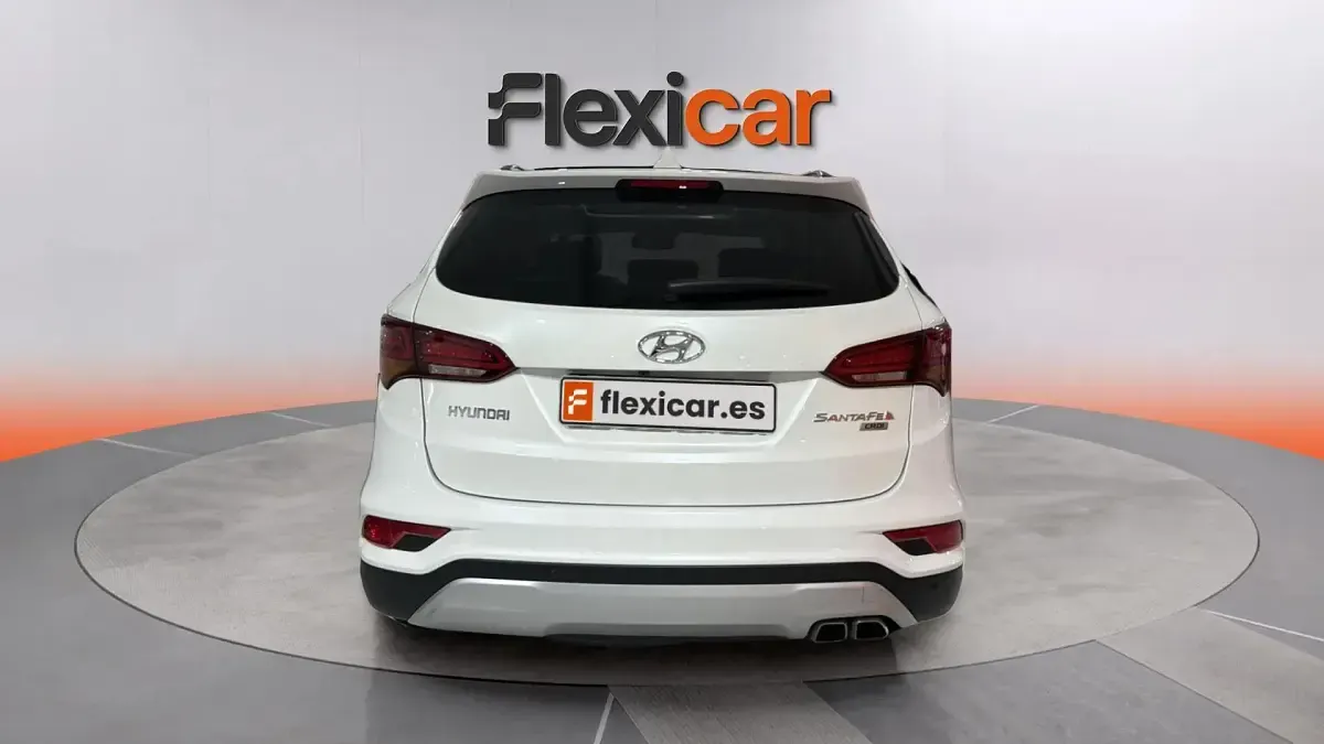 Usado Hyundai Santa Fe 150 CV (110 kW) 2018 Blanco SUV
