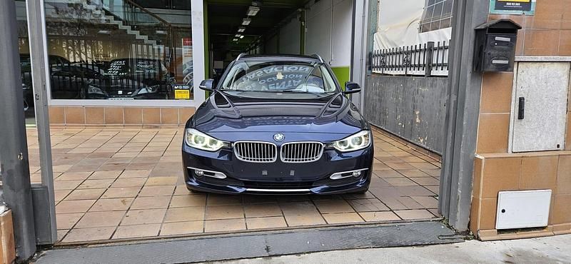 Usado BMW 320 Sport Line 184 CV (135 kW) 2014 Negro Familiar