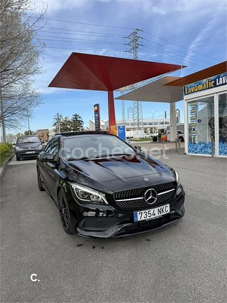 Usado Mercedes CLA220 177 CV (130 kW) 2017 Negro Berlina