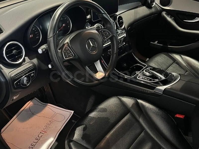Usado Mercedes GLC250 AMG line 204 CV (150 kW) 2016 Gris / plata SUV