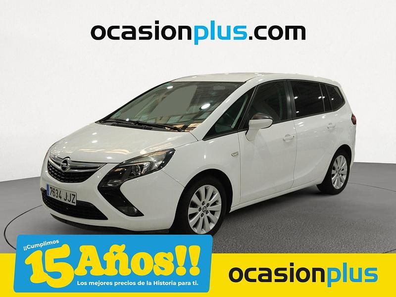 Blanco Usado 2015 Opel Zafira Excellence Monovolumen | 12.850 € (Precio justo) - Imagen 1/4