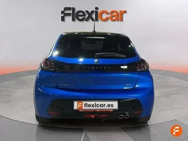 Usado Peugeot 208 GT 130 CV (95 kW) 2022 Azul Utilitario