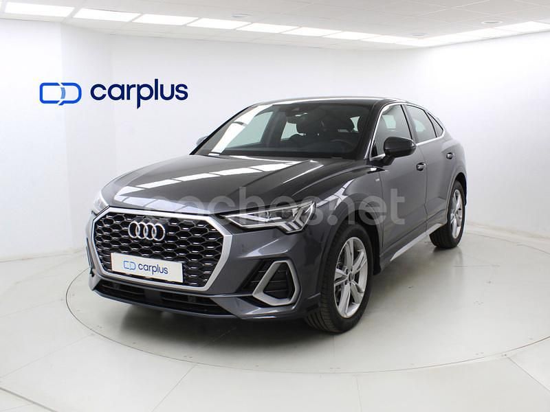 Gris daytona (efecto perla) Usado 2020 Audi Q3 Sportback S-Line SUV | 37.990 € (Precio justo) - Imagen 1/4