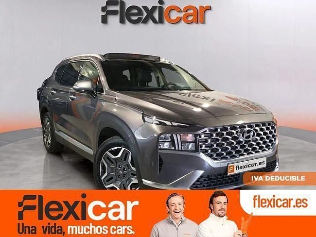 Gris Usado 2022 Hyundai Santa Fe SUV | 36.990 € (Un poco caro) - Imagen 1/4