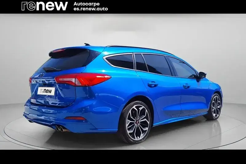 Usado Ford Focus ST-Line X 125 CV (91 kW) 2020 Azul Berlina