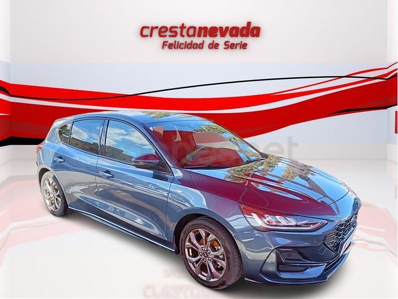Usado Ford Focus ST-Line 125 CV (91 kW) 2023 Azul Berlina