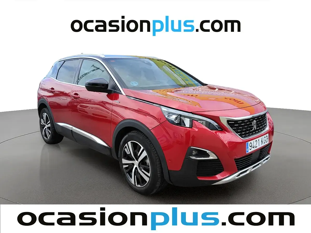 Usado Peugeot 3008 GT-line 150 CV (110 kW) 2017 Rojo SUV