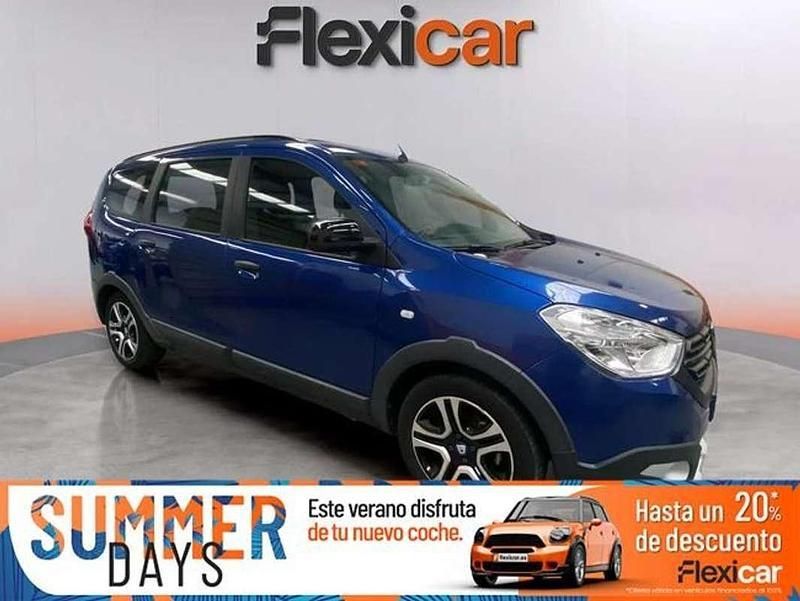 Azul Usado 2021 Dacia Lodgy Comfort Monovolumen | 14.490 € (Buen precio) - Imagen 1/4