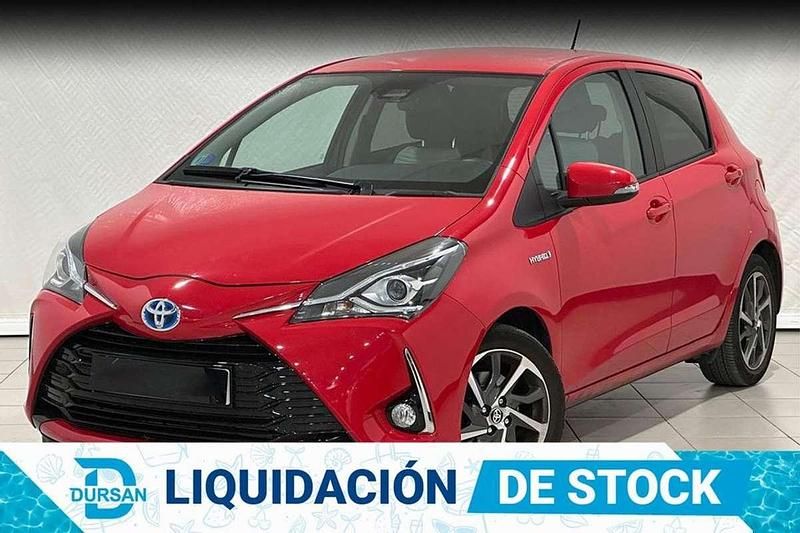 Rojo Usado 2019 Toyota Yaris Hybrid Berlina | 18.900 € (Caro) - Imagen 1/4
