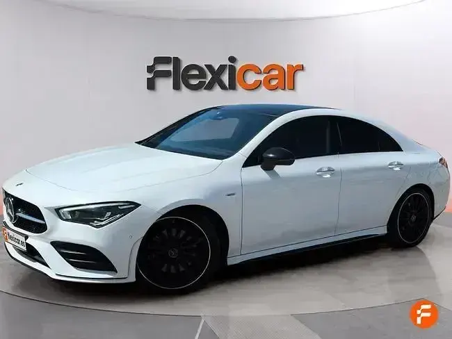 Usado Mercedes CLA200 163 CV (119 kW) 2022 Gris Coupe