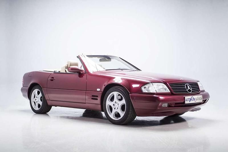 Usado Mercedes SL280 192 CV (141 kW) 2001 Burdeos Descapotable