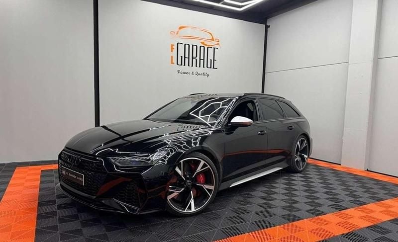 Brugt Audi RS6 Exclusive 600 HK (441 kW) 2020 Sort Stationcar