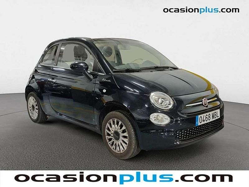 Usado Fiat 500C Dolcevita 71 CV (52 kW) 2022 Azul Descapotable