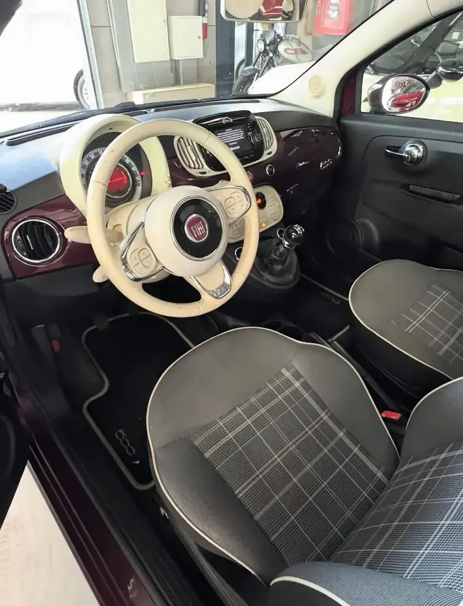 Usado Fiat 500 Collezione 69 CV (50 kW) 2018 Rojo Utilitario